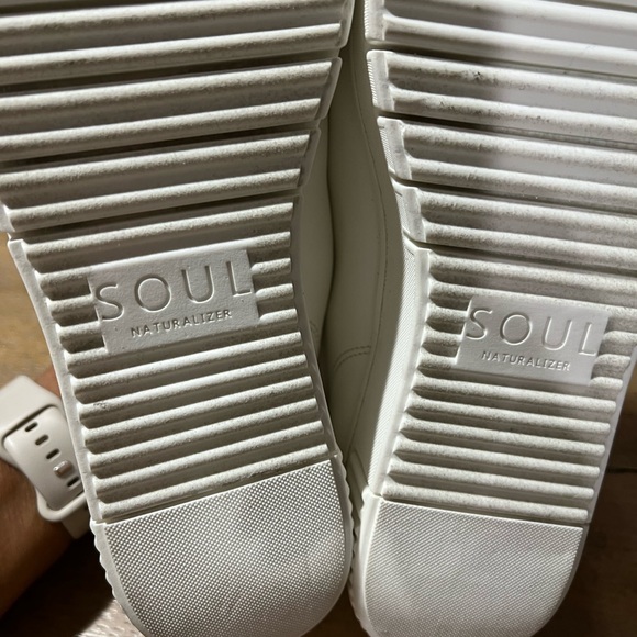 Soul Naturalizer White Sneakers - Picture 6 of 7